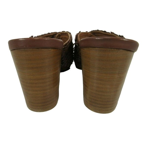 Vintage Foundry Co Louisa Woven Leather Sandal Women's Shoes size 8 - Picture 8 of 8